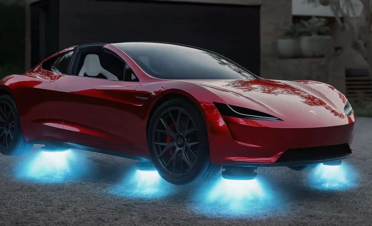 Художественное изображение нового Tesla Roadster / © Electrek
