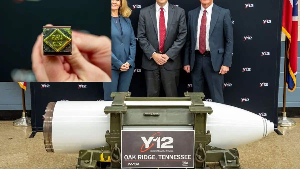 На первой серийной сборке W80-4 поставлено ромбовидное клеймо комплекса Y-12  / © National Nuclear Security Administration