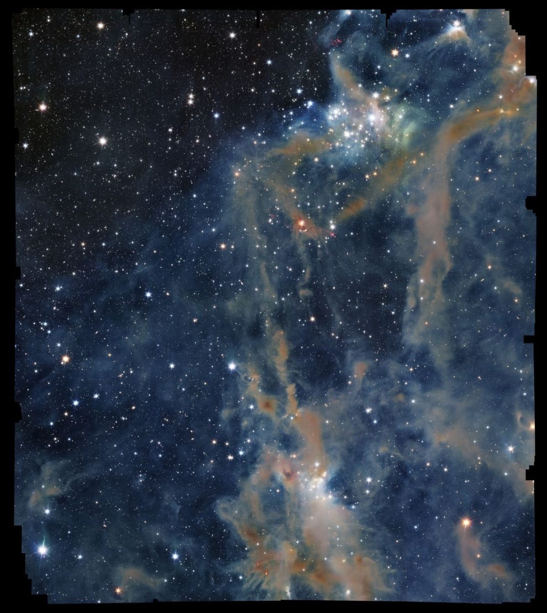 Телескоп «Евклид» показал, как рождаются звезды в тумане созвездия Ориона / © ESA / Euclid / Euclid Consortium / NASA, image processing by M. Schirmer (MPIA, Heidelberg)