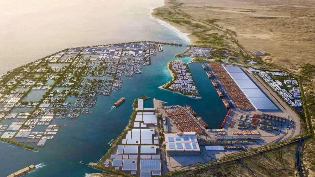 Проект Оксагона (Oxagon) / © NEOM