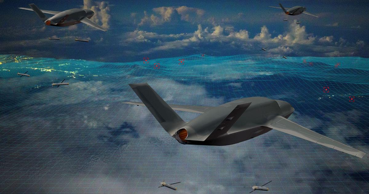 Рендер ударного беспилотника Gambit 6 / © General Atomics
