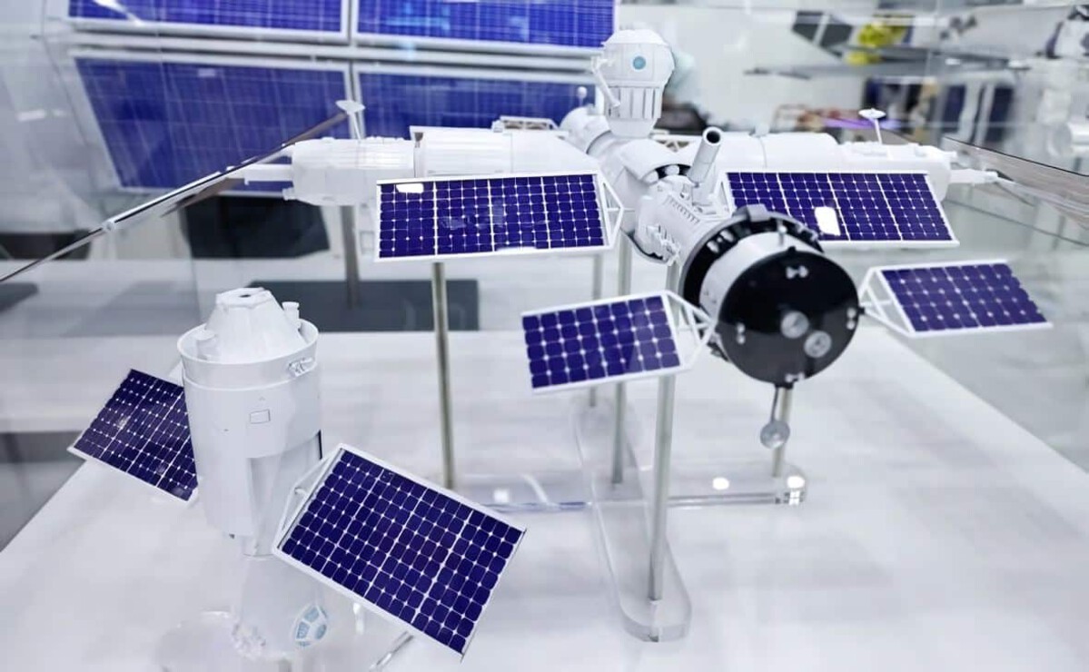 Макет новой российской орбитальной станции / © «Роскосмос»