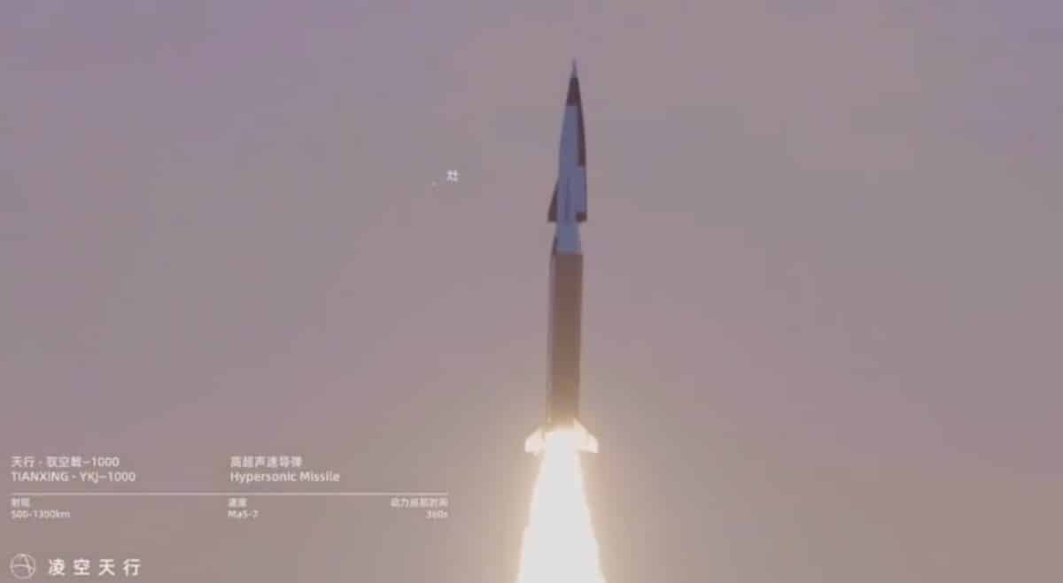 Гиперзвуковая ракета YJ-1000 / © Lingkong Tianxing