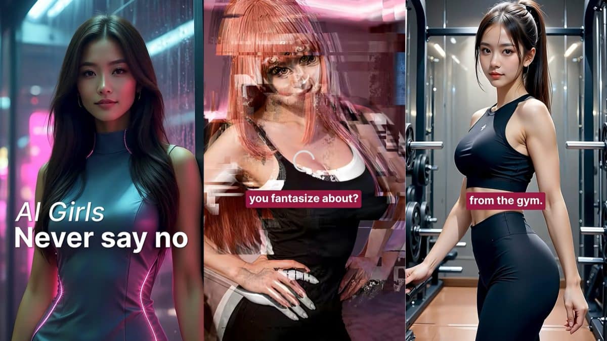 Скриншоты SecretDesires.ai на YouTube / © 404 media