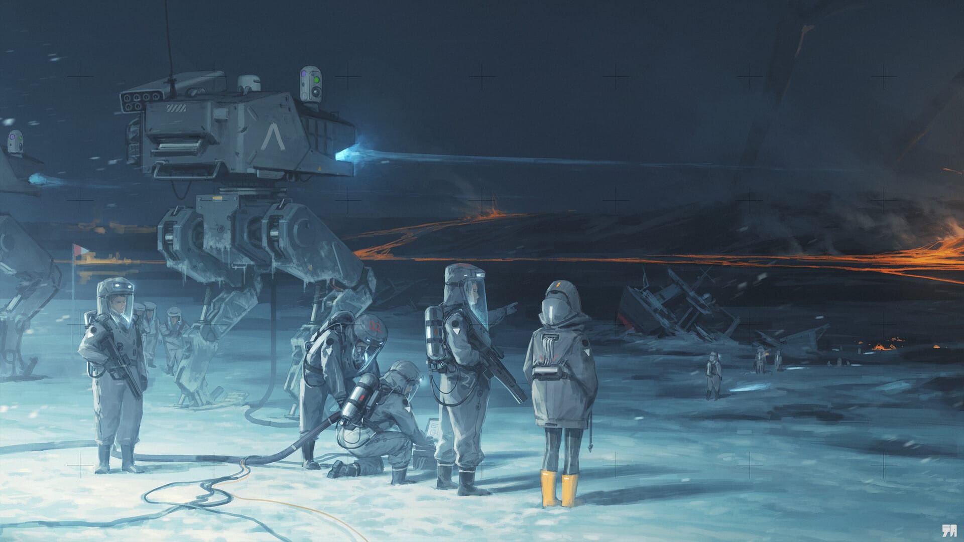 Концепт-арт Ю-Цон Тана (YuCong Tang) / © YuCong Tang