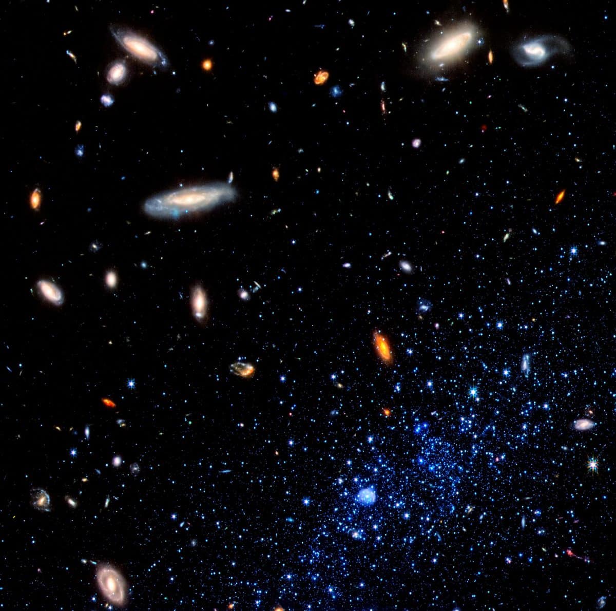 Карликовая галактика Leo P / © NASA / ESA / CSA / STScI