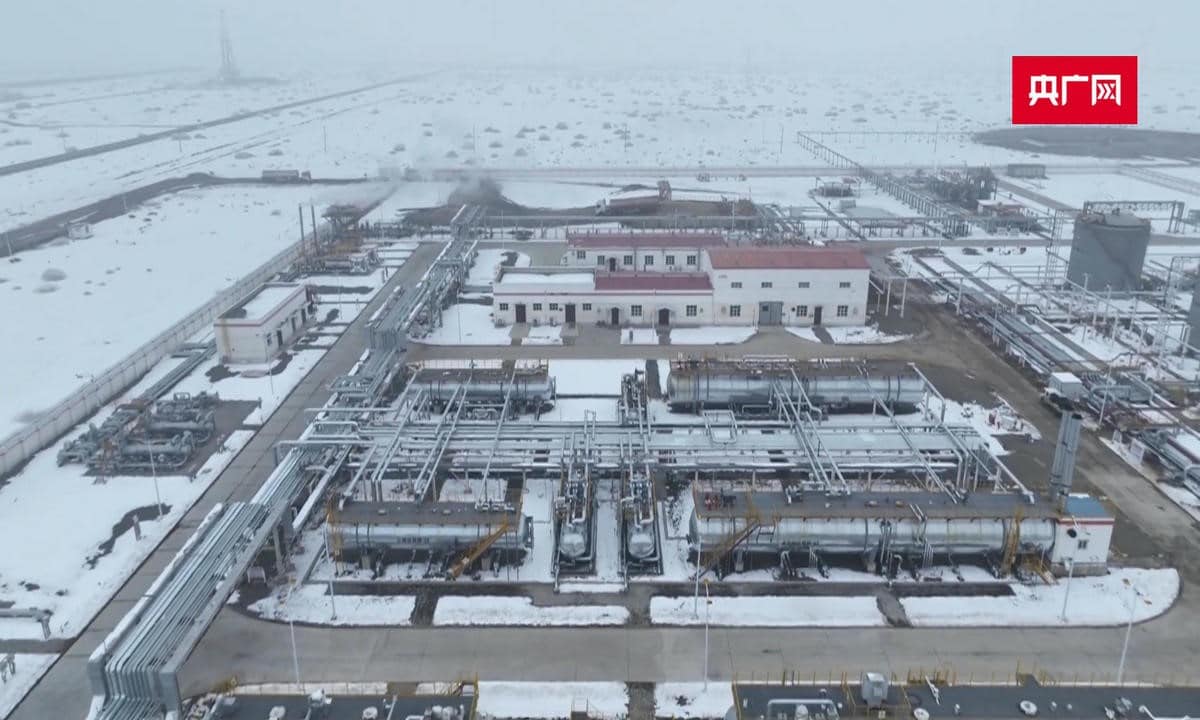 Первый в Китае сланцевый нефтяной полигон / © CCTV