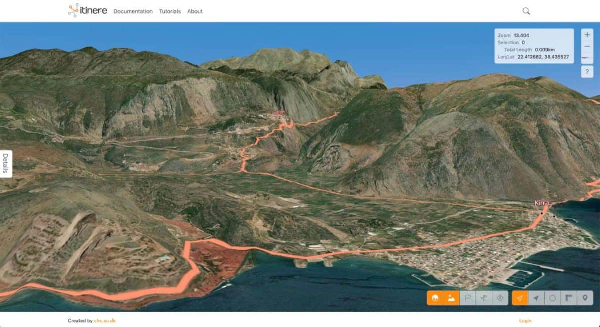 Дороги, по которым римляне проходили через горные перевалы к Дельфам в Древней Греции / © Itiner-e