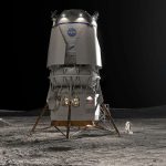Инженеры предложили концепцию лунного космодрома для кораблей типа Blue Moon