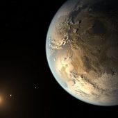 Экзопланета Kepler-186 f в представлении художника