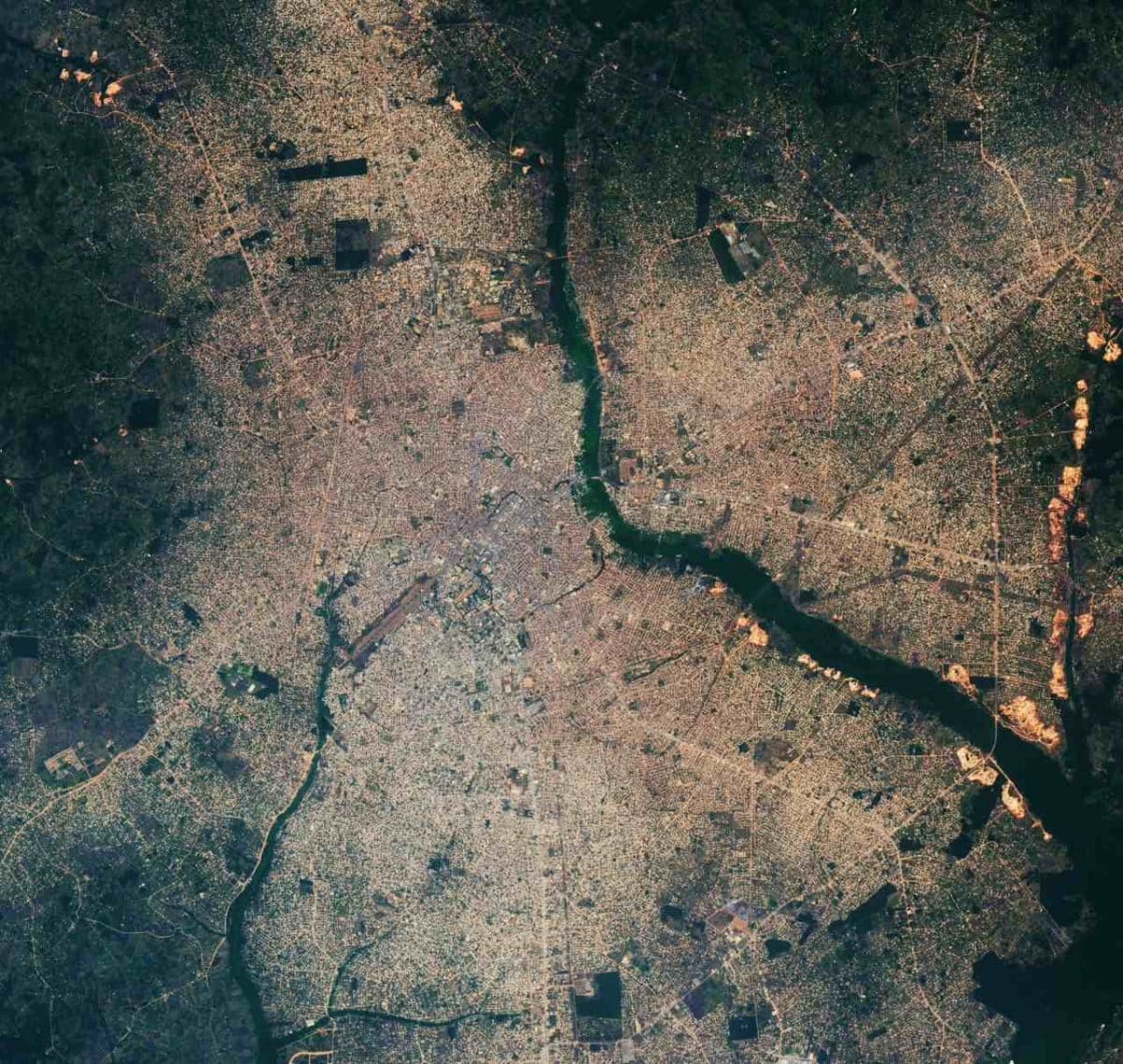 Бенин-Сити / © NASA