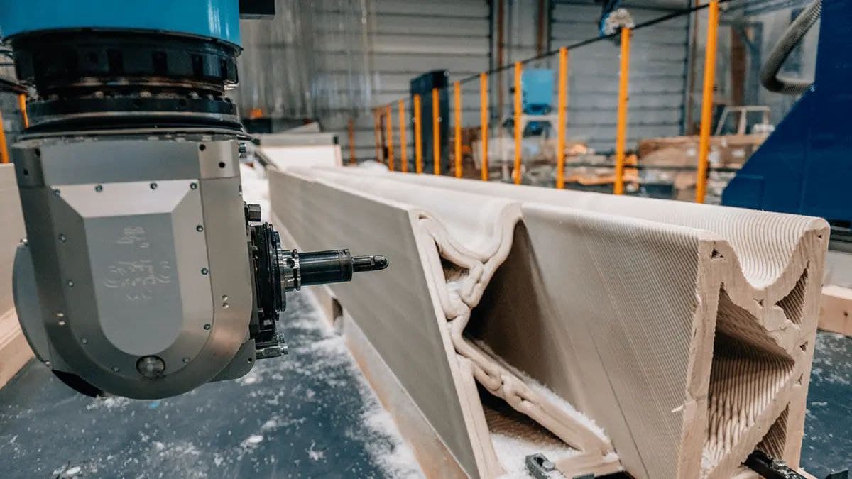 Крупнейший в мире полимерный 3D-принтер / © ASCC