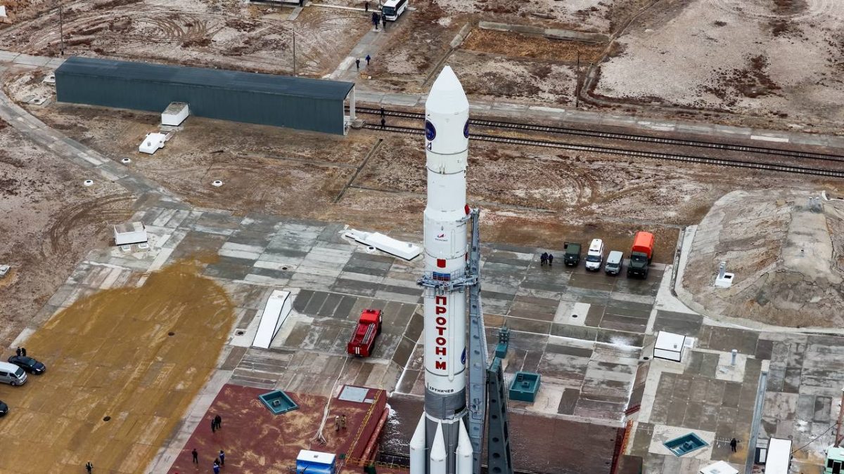 «Протон-М» со спутником «Электро‑Л» № 5 / © Евгений Кудашкин / Роскосмос Медиа