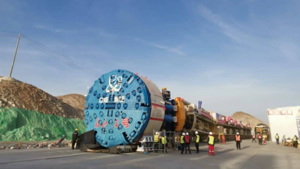 Проходческий комплекс «Бэйшань № 1» / © China National Nuclear Corporation