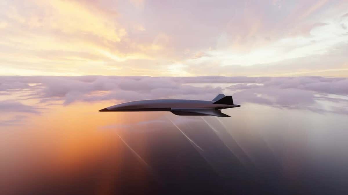 Рендер будущего сверхзвукового самолета Astro Mechanica / © Astro Mechanica