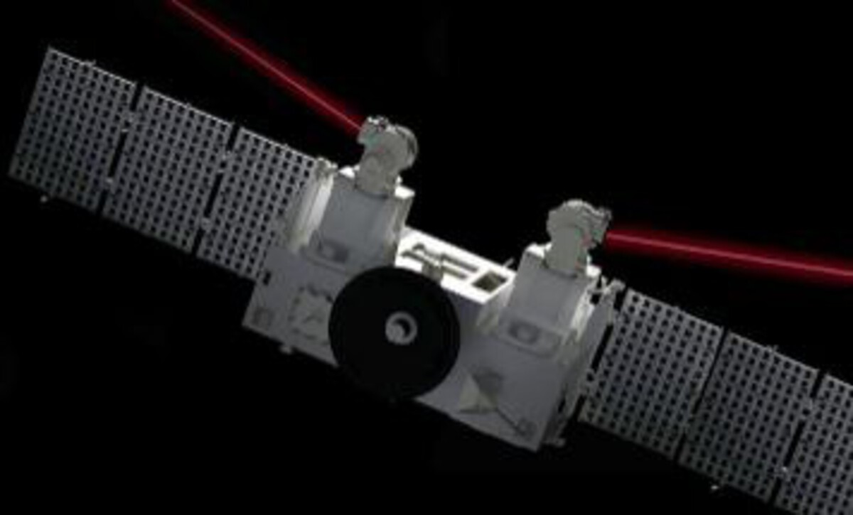 Рендер спутника «Рассвет» / © «Бюро 1440» / Anatoly Zak / Х