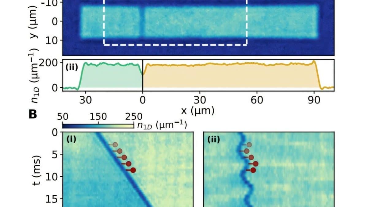 Физики впервые пронаблюдали перемещение ультрахолодных атомов по квантовой лестнице