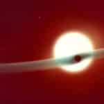 Ультрагорячий юпитер WASP-121 b «распустил» два гелиевых хвоста