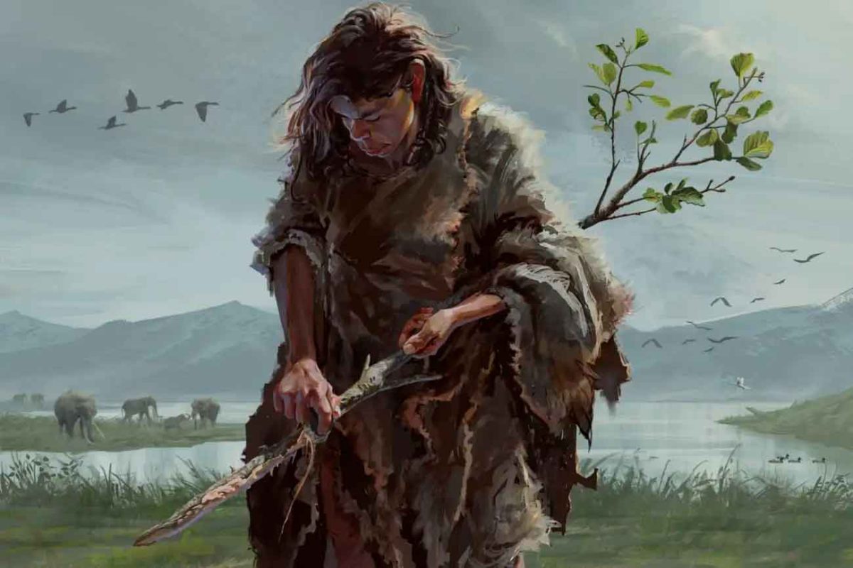 Женщина эпохи палеолита