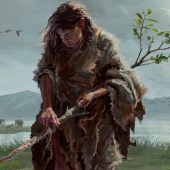 Женщина эпохи палеолита