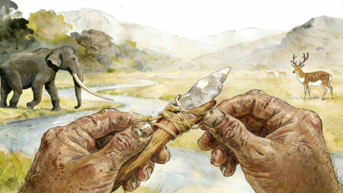 Археологи нашли древнейшие сложные орудия в Азии