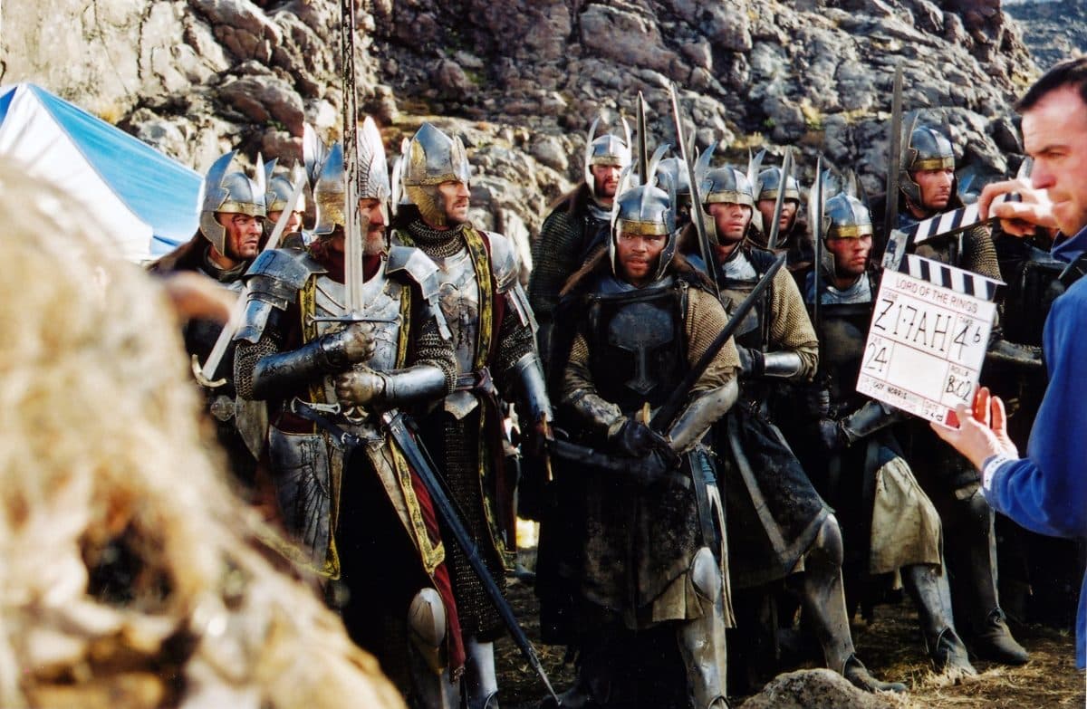 Фотография со съемок фильма «Властелин колец: Братство Кольца» / © Wētā Workshop, соцсеть X