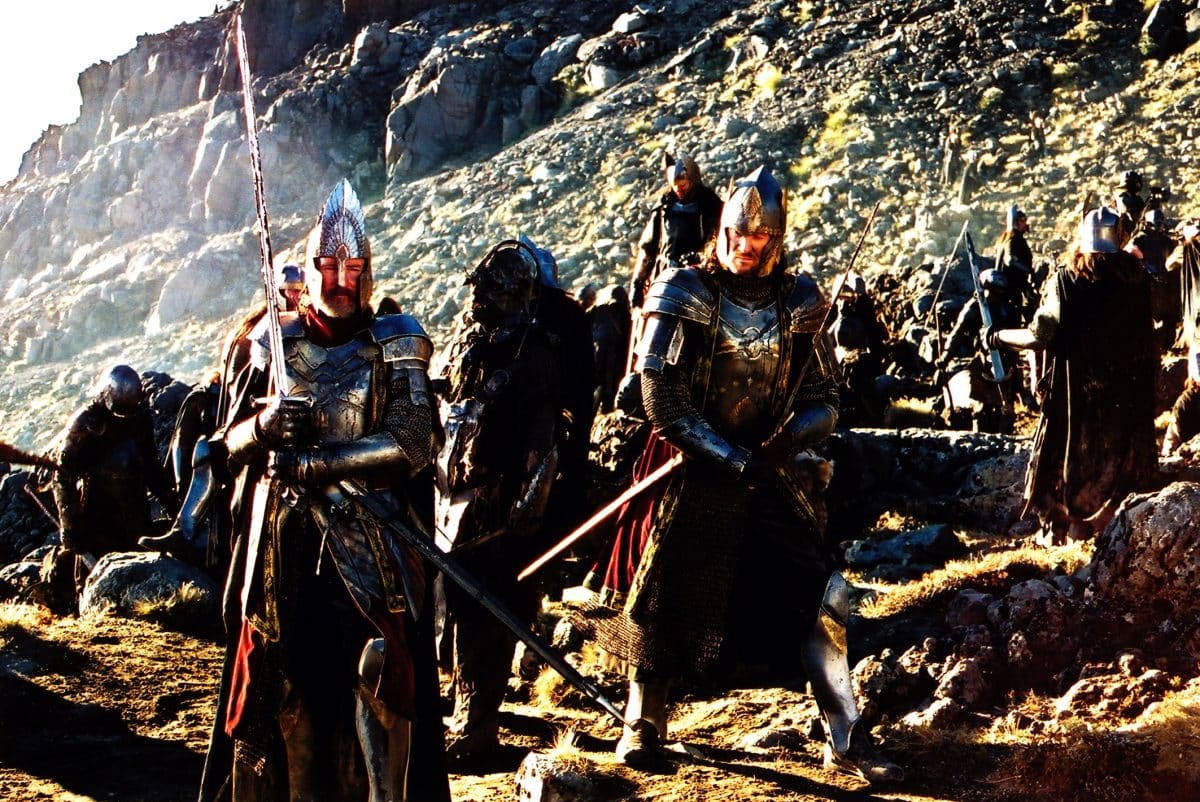 Фотография со съемок фильма «Властелин колец: Братство Кольца» / © Wētā Workshop, соцсеть X