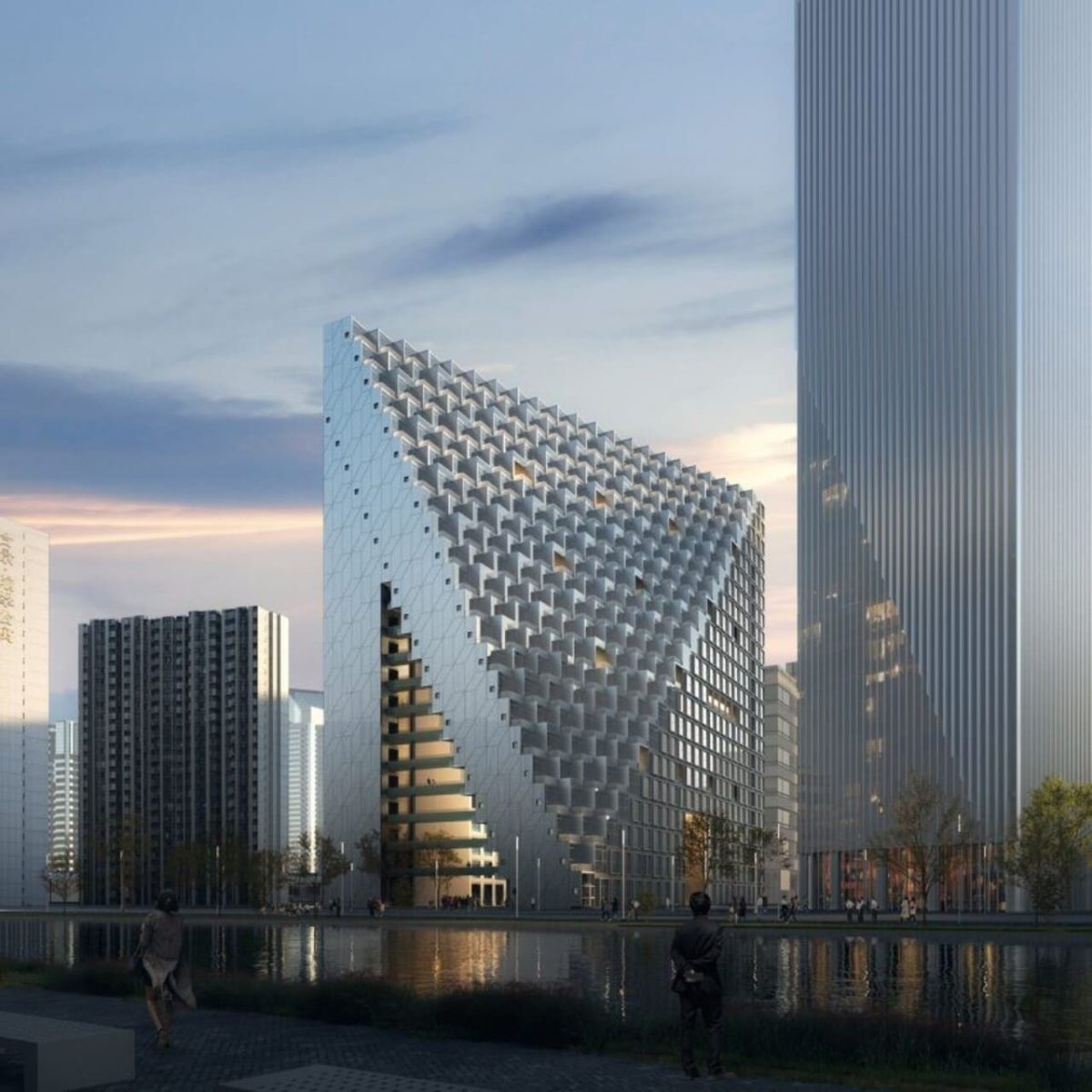 Xinhu Hangzhou Prism, Ханчжоу / © OMA