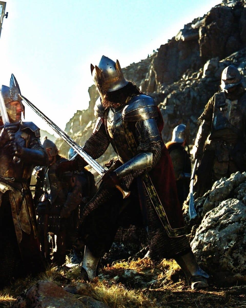 Фотография со съемок фильма «Властелин колец: Братство Кольца» / © Wētā Workshop, соцсеть X