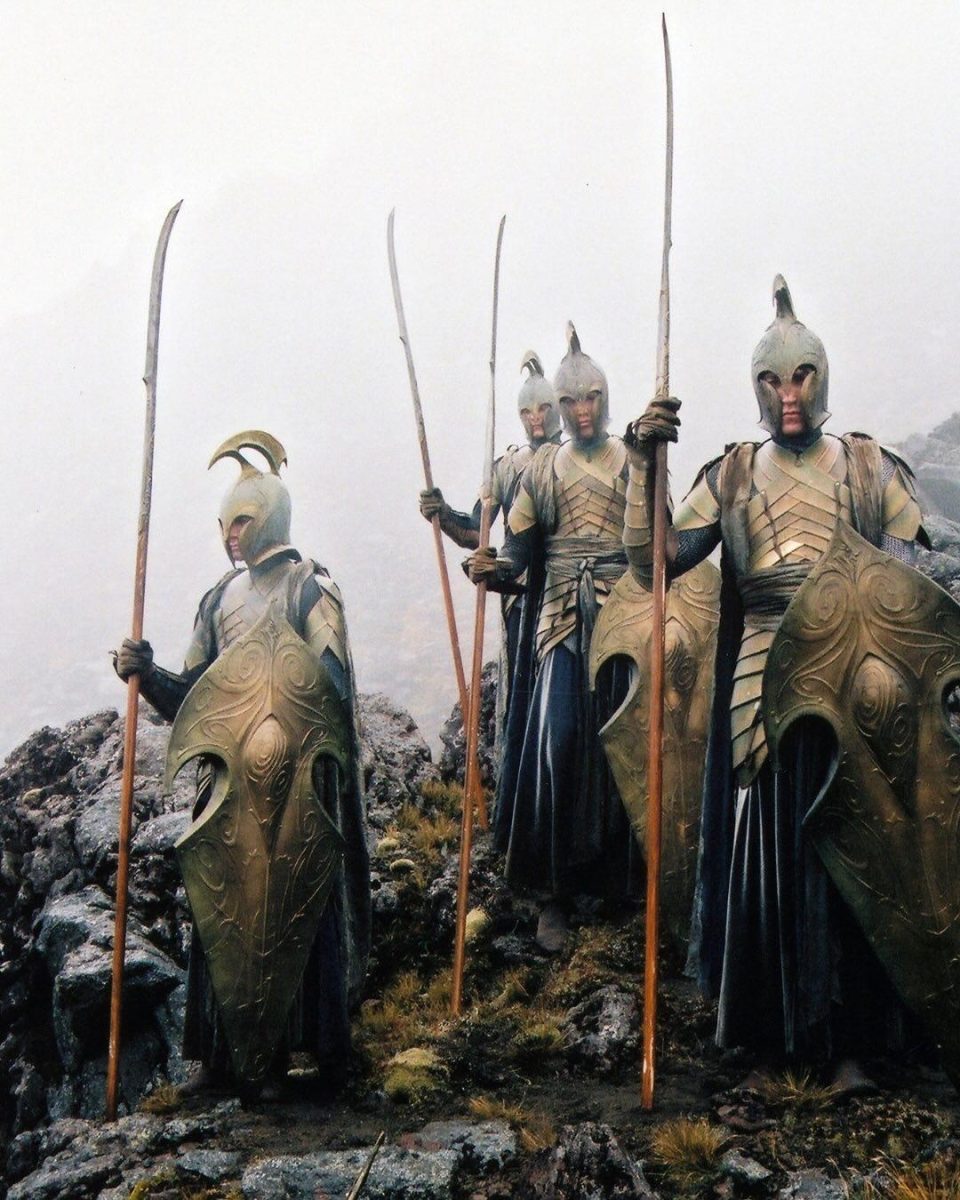 Фотография со съемок фильма «Властелин колец: Братство Кольца» / © Wētā Workshop, соцсеть X