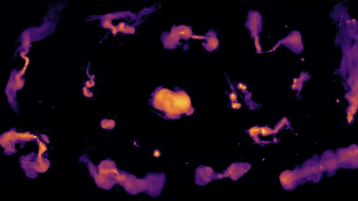 Астрономы создали первую радиокарту северной части неба