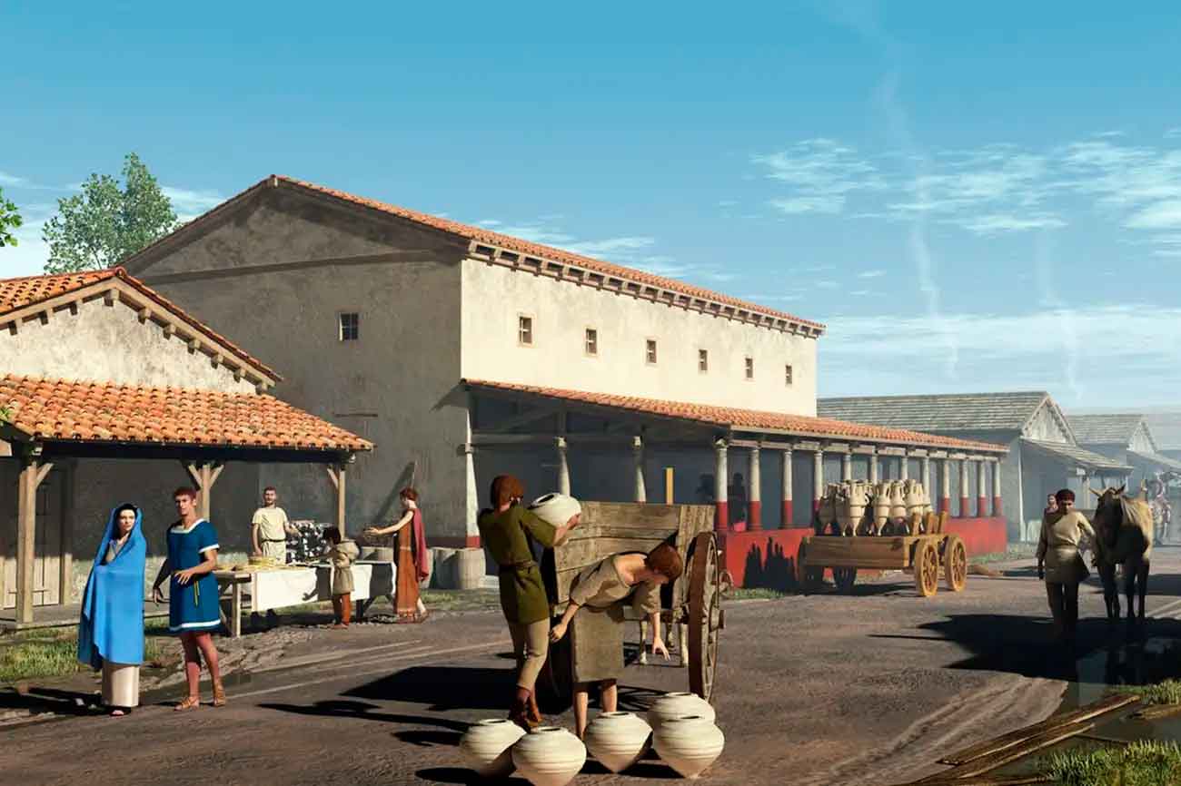 римский город