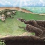 На Тайване обнаружили позвонок гигантского древнего питона