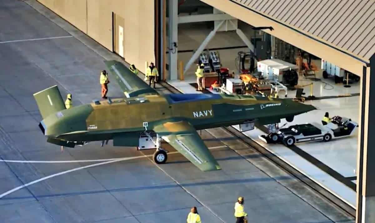 Беспилотный самолет-заправщик MQ-25A Stingray / © Boeing