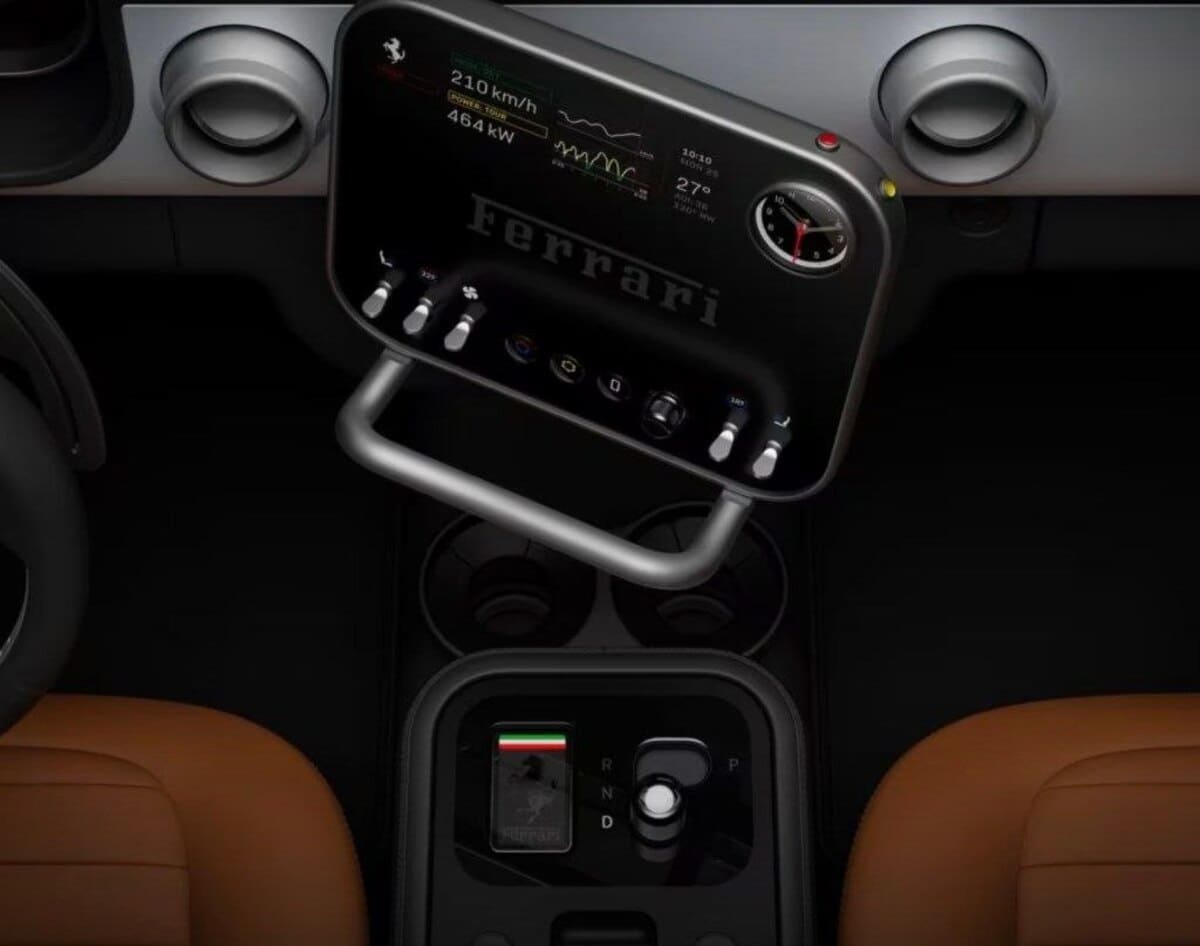 Интерьер электромобиля Luce / © Ferrari