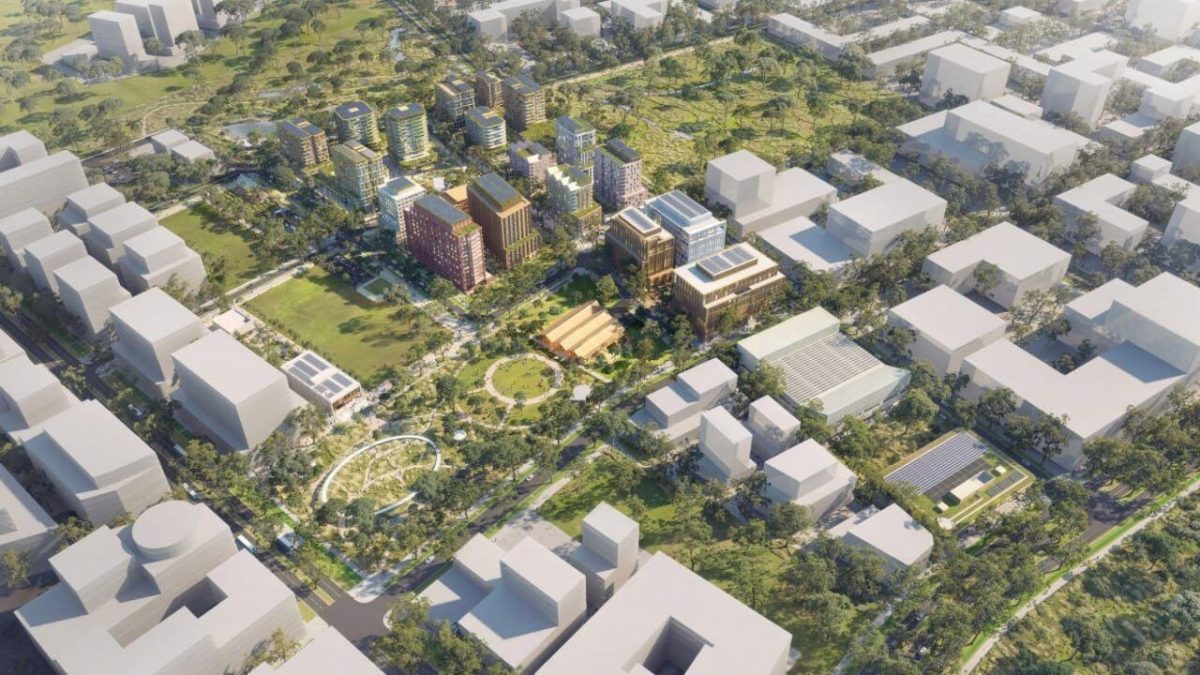 Проект нового австралийского города / © SOM