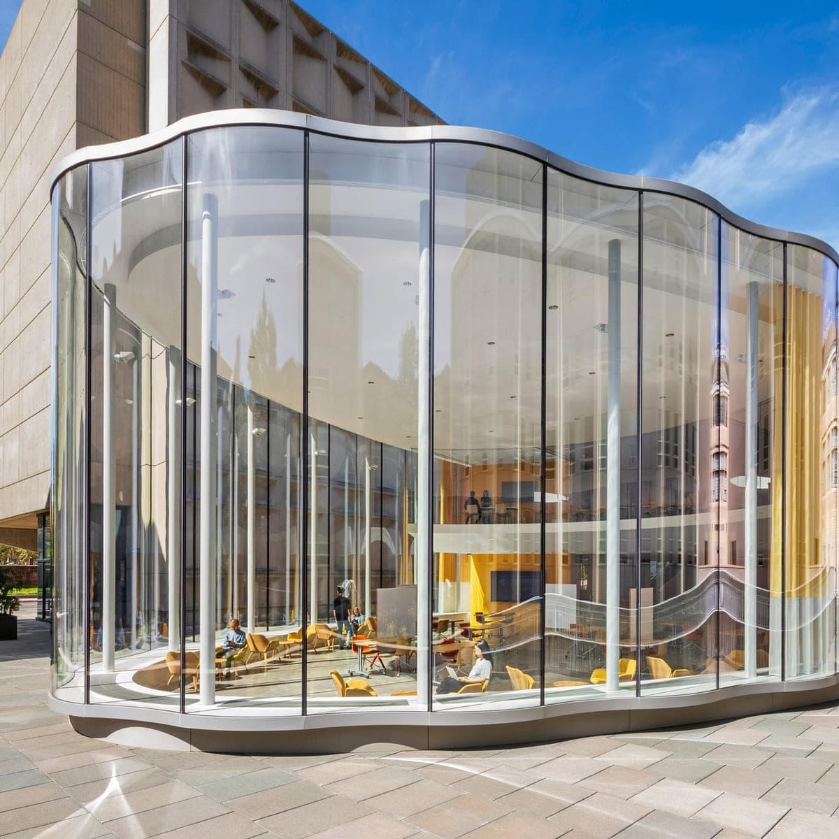 Центр инновационного мышления Йельского университета, США (архитекторы: Weiss / Manfredi) / © Albert Vecerka