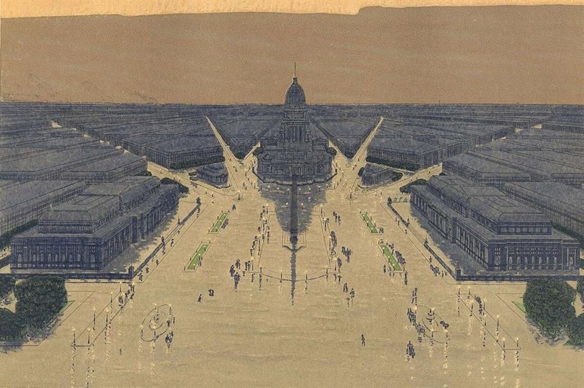 План Бернема, Чикаго, США / © Jules Guerin / Wikimedia Commons