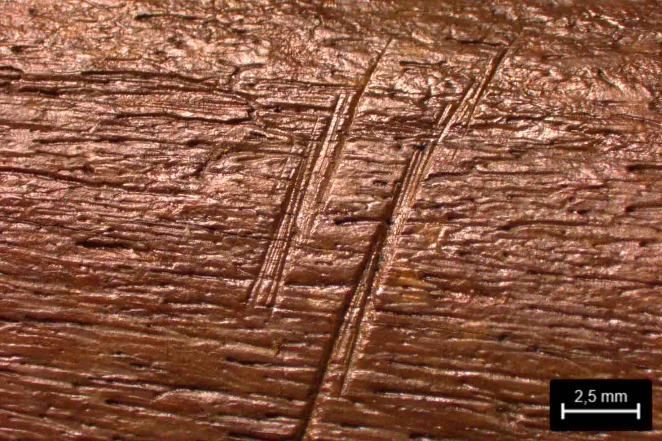 Следы обработки