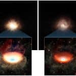 Сверхмассивная черная дыра начала голодовку в рекордно короткий срок