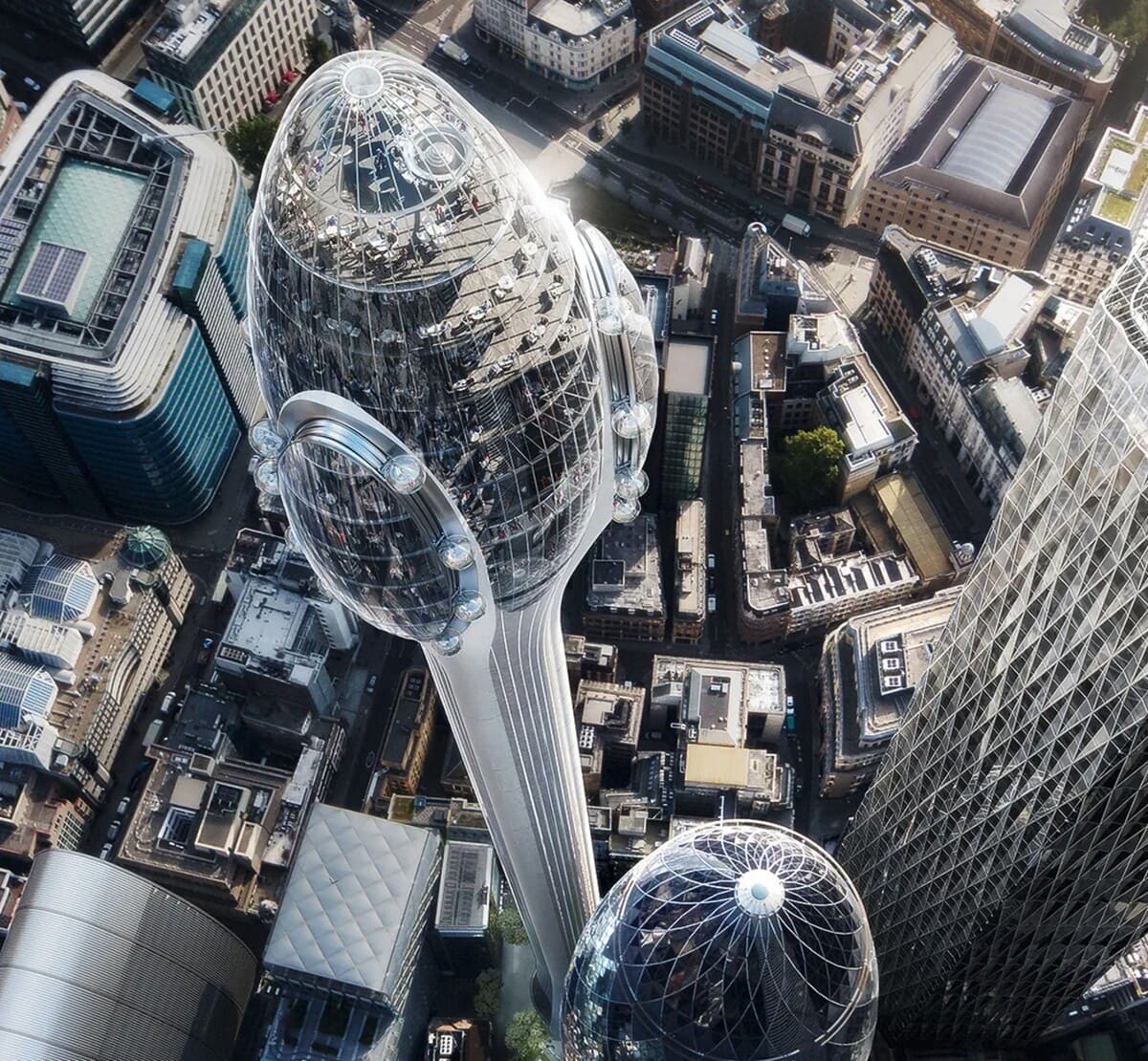 Смотровая башня The Tulip  / © Foster + Partners