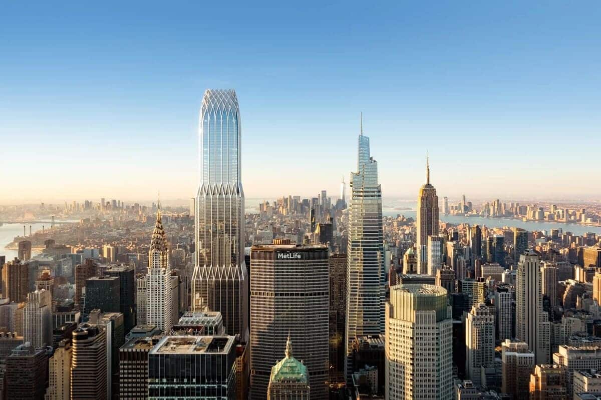 Рендер небоскреба Project Commodore / © SOM