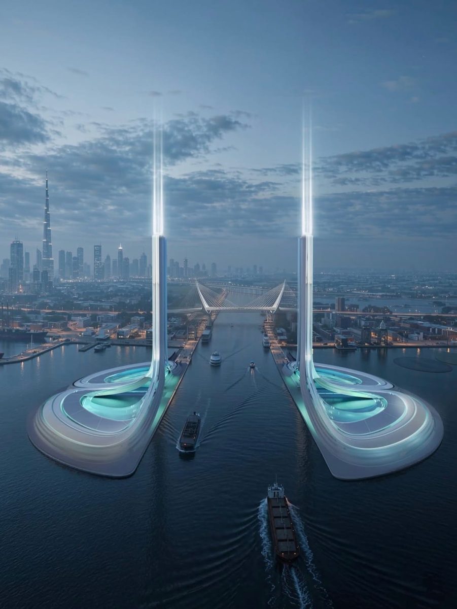 Концепт водного коридора «Пролив Союза» / © Znera