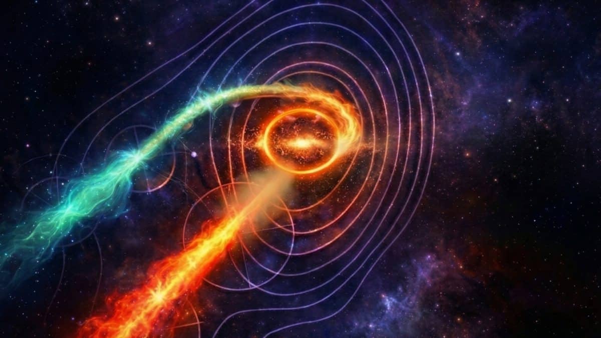 وتم اكتشاف نفث ثانٍ لأول مرة في بلزار، وهي علامة على وجود زوج نادر من الثقوب السوداء. وتم اكتشاف نفث ثانٍ لأول مرة في بلزار، وهي علامة على وجود زوج نادر من الثقوب السوداء.