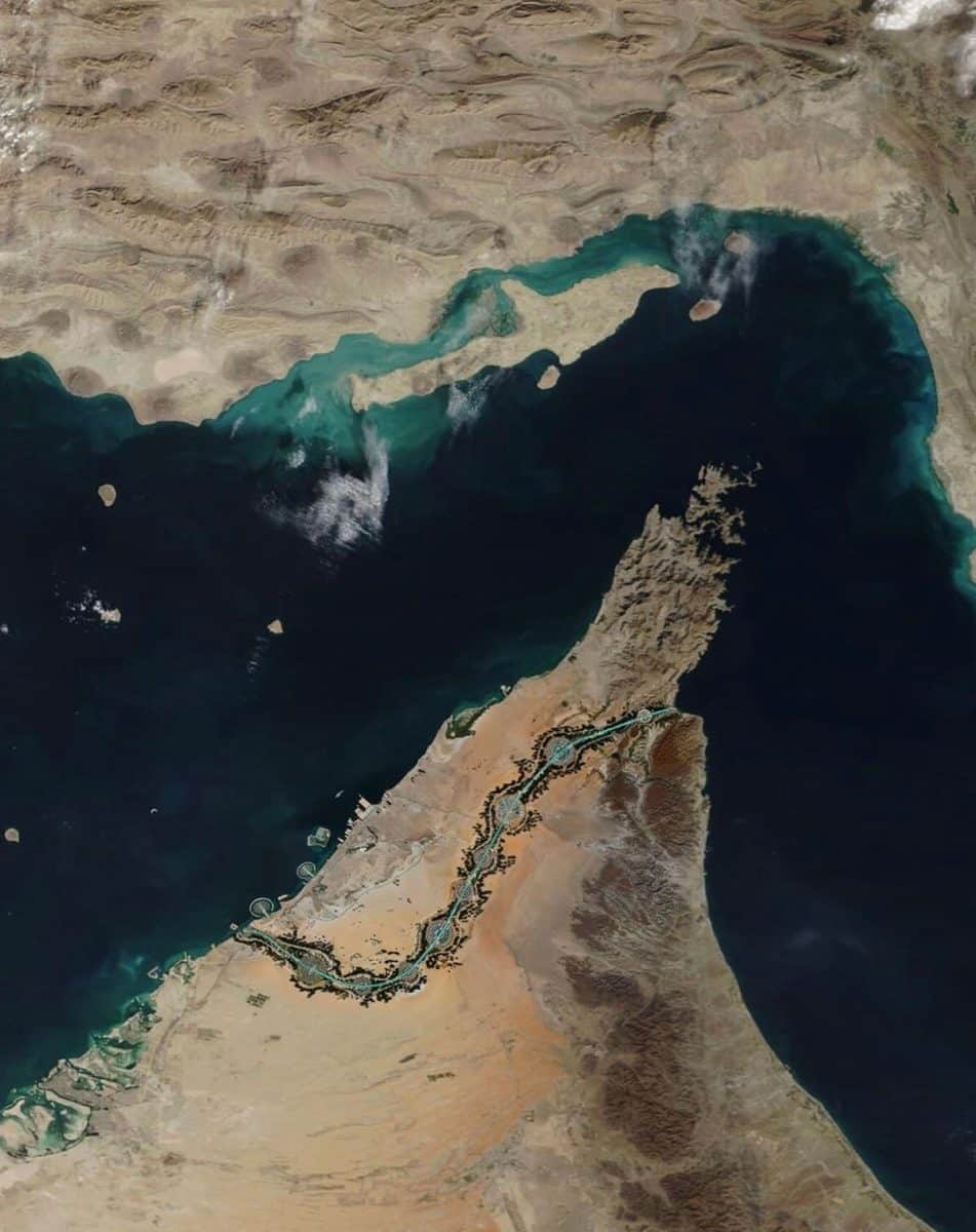 Концепт водного коридора «Пролив Союза» / © Znera