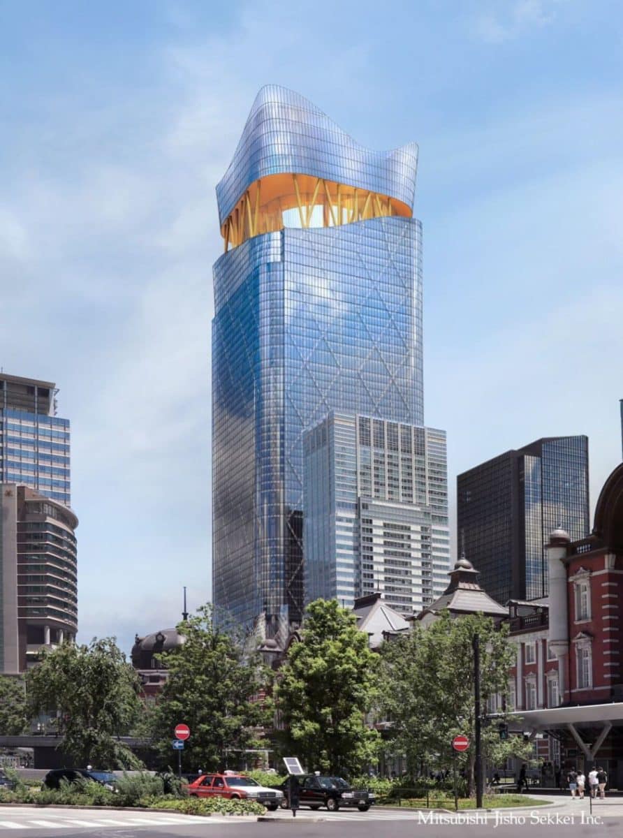 Рендер Tokyo Torch / © Mitsubishi Jisho Sekkei Inc.