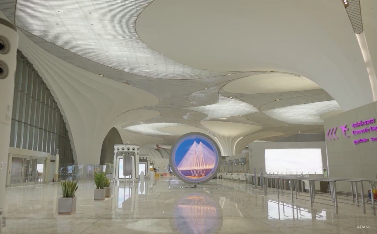 Проект аэропорта Нави-Мумбаи / © Zaha Hadid Architects