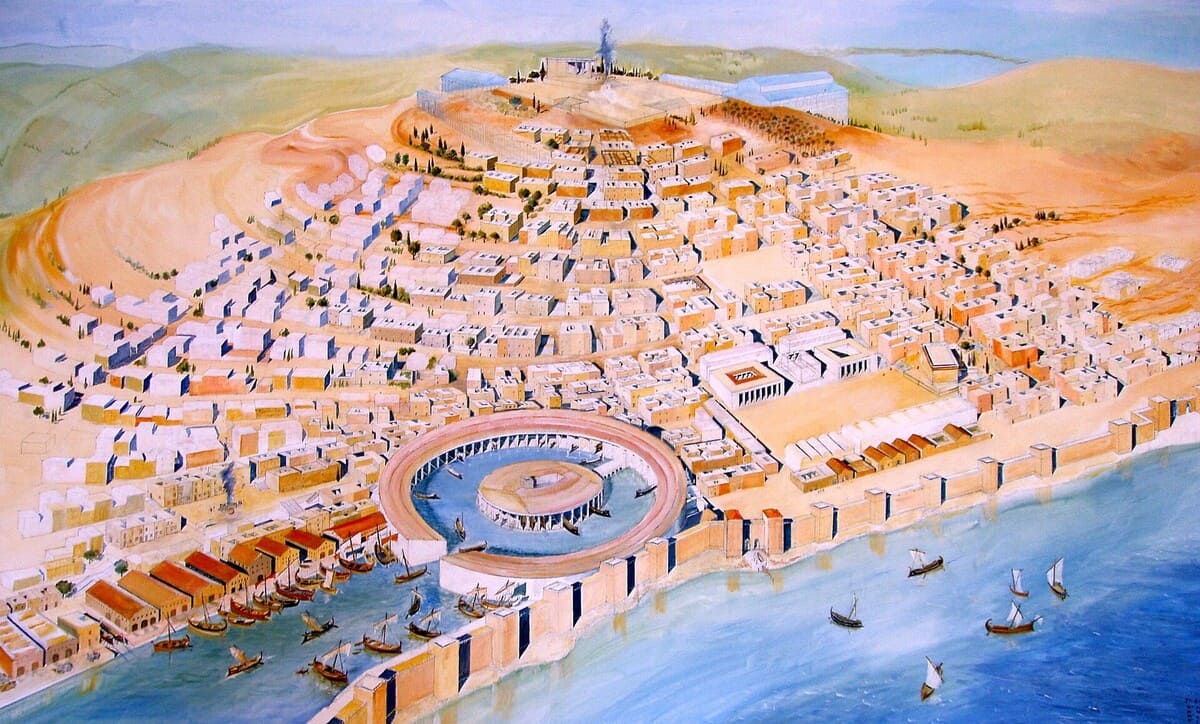 Современная реконструкция пунического Карфагена / © Flickr / Carthage National Museum