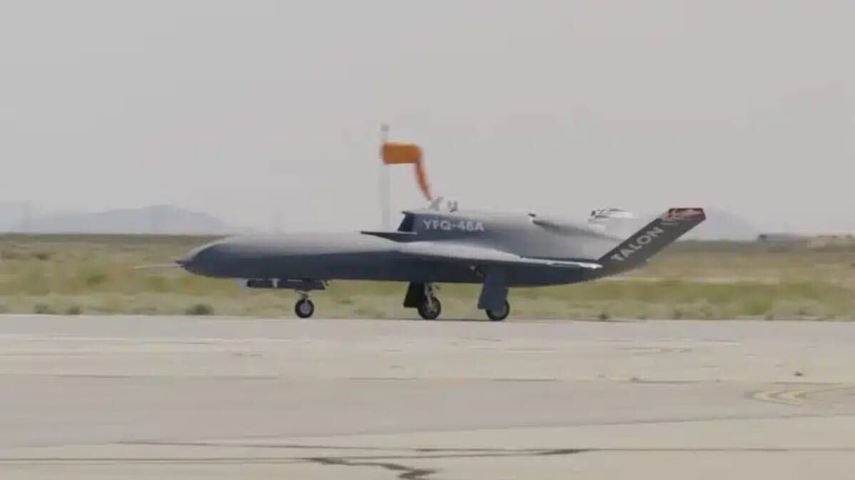 Беспилотник Northrop Grumman YFQ-48A Talon Blue впервые совершил автономное руление
