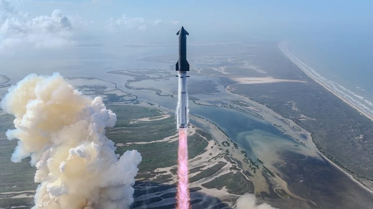 Запуск Starship V3 / © SpaceX